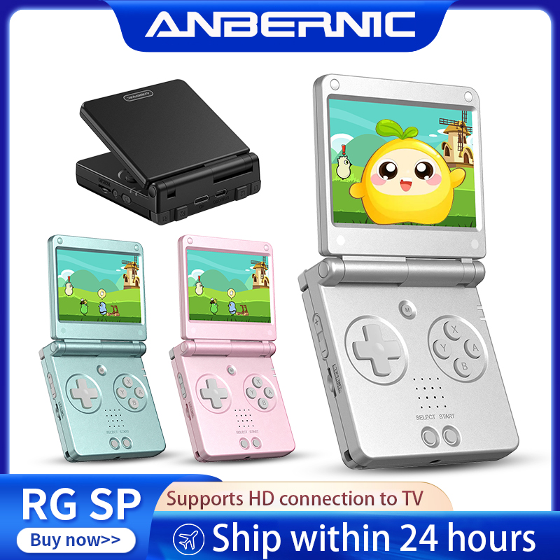 Retro Gaming Os - Anbernic RGSP Flip Retro Handheld Game