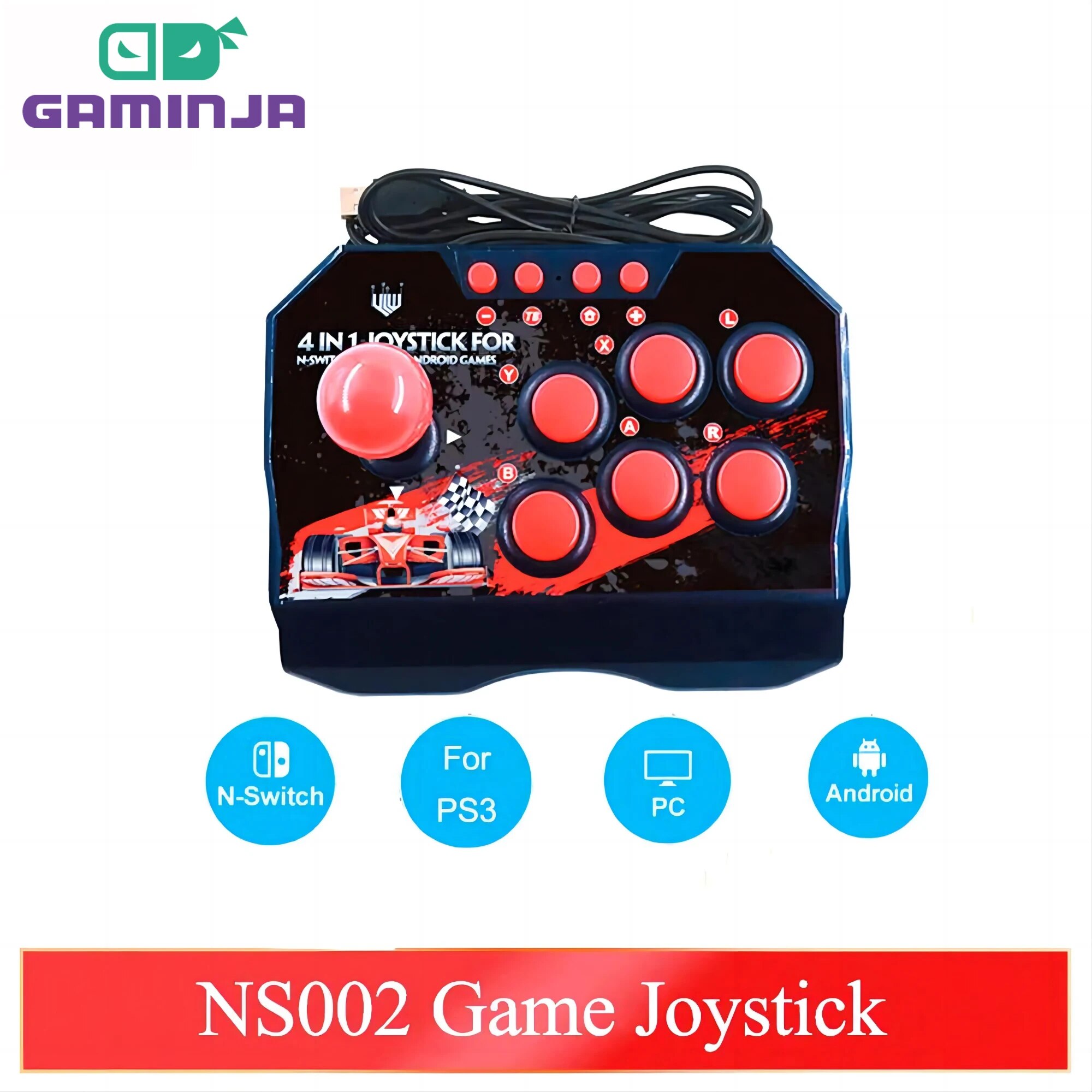 Retro Gaming Os - GAMINJA NS002 4 In 1 Retro