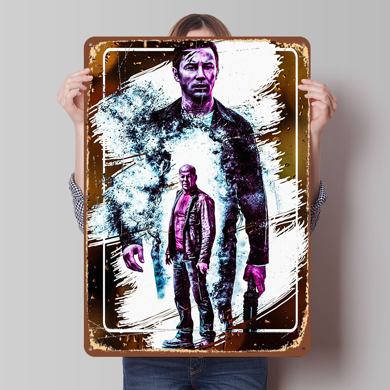 Retro Gaming At Home - Looper Poster Customized Vintage Metal Signs