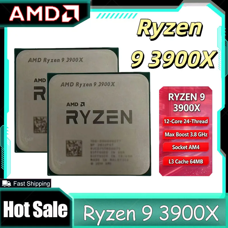 Amd Cpu Ryzen 9 - AMD Ryzen 9 3900X 12 Core