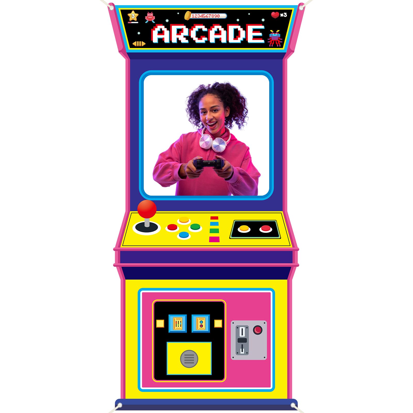 Retro Video Gaming Fabric Arca - Retro Gaming Games review and price