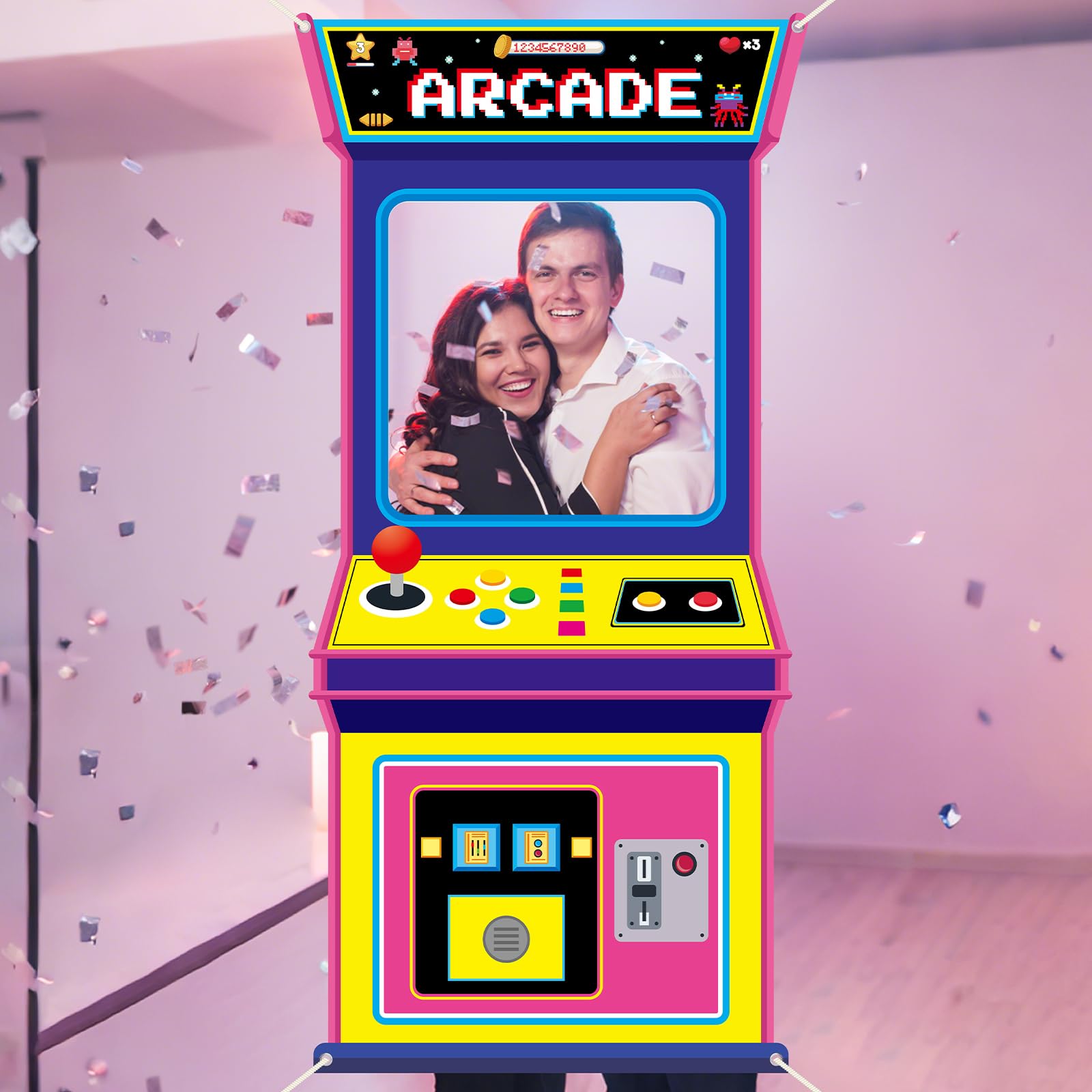 Retro Video Gaming Fabric Arca - Retro Gaming Games review and price