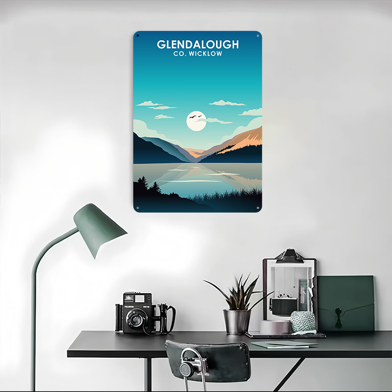 Glendalough Ireland Printed Po - Retro Gaming Ireland review and price