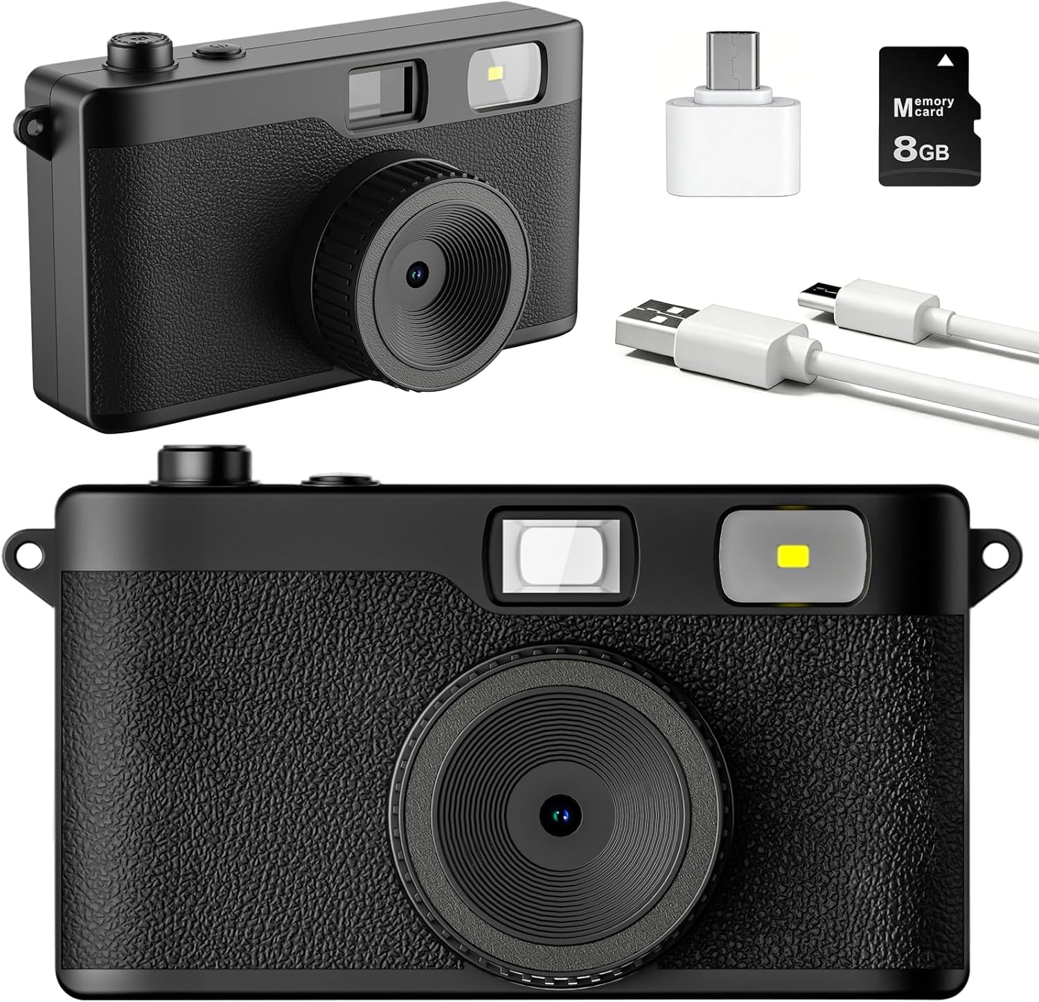 No Screen Digital Camera, 12MP - Retro Game Card review and price