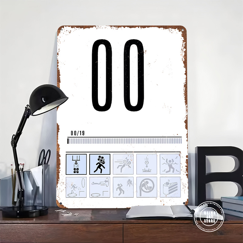 Portal 2 Challenge Mode Icons  - Retro Gaming Icons review and price