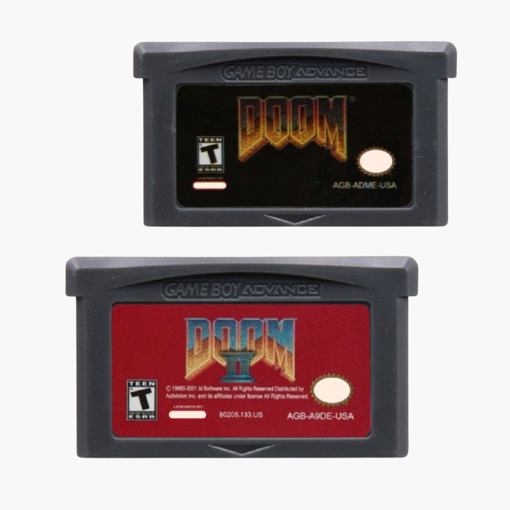 DOOM Series 32 Bit GBA Game Ca - Retro Game Card review and price
