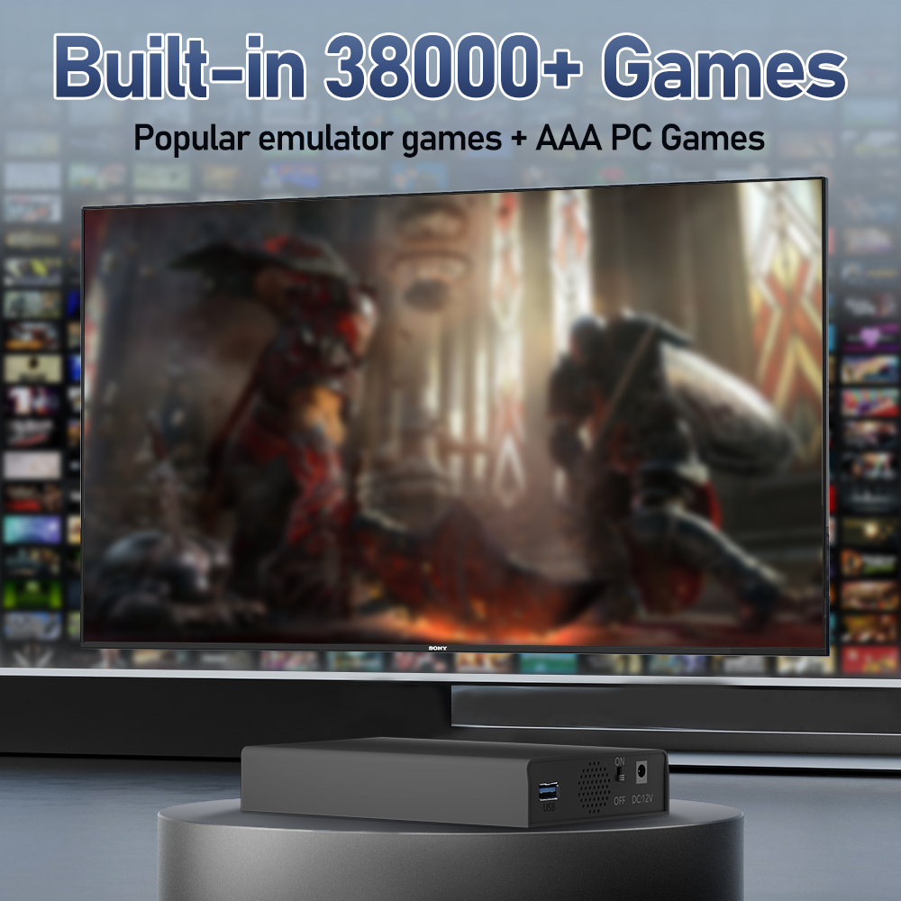 MIX 500GB 3 System in 1 Extern - Retro Gaming Hard Drive review and price