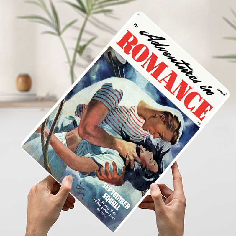 ADVENTURES IN ROMANCE Tinplate - Retro Gaming At Home review and price