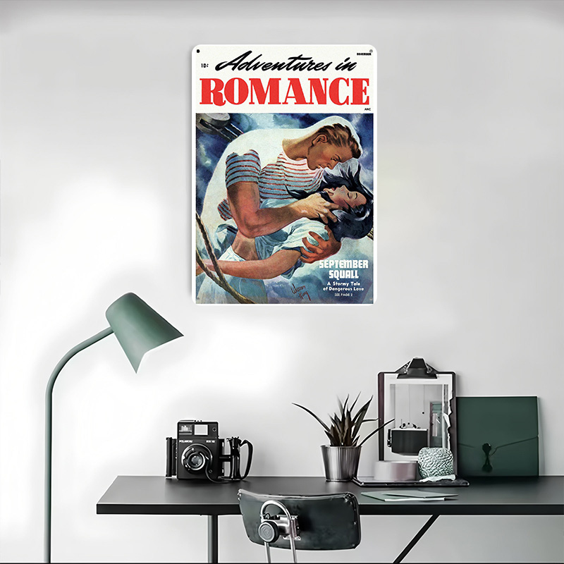 ADVENTURES IN ROMANCE Tinplate - Retro Gaming At Home review and price