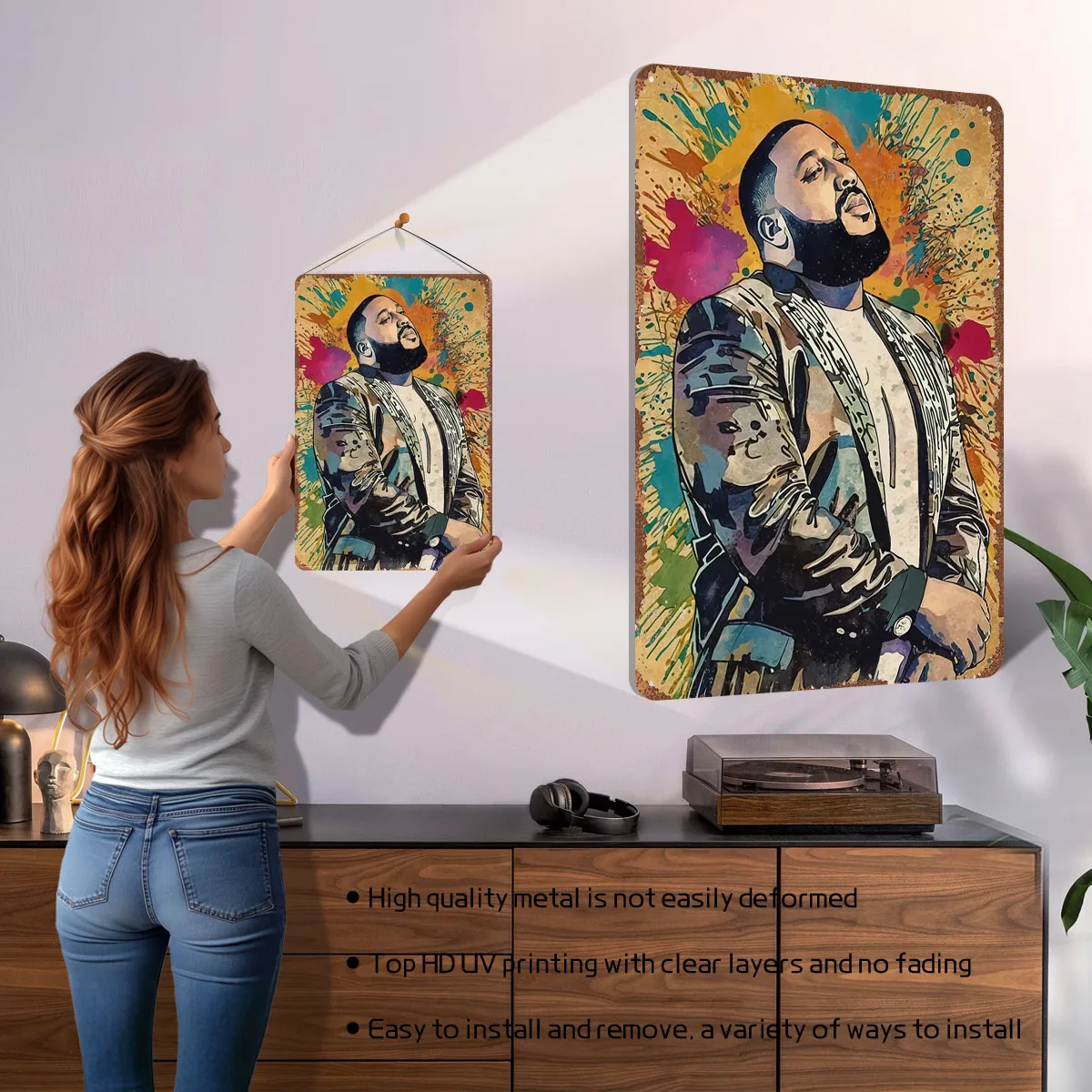 DJ Khaled Poster Rock Singer M - Retro Gaming At Home review and price
