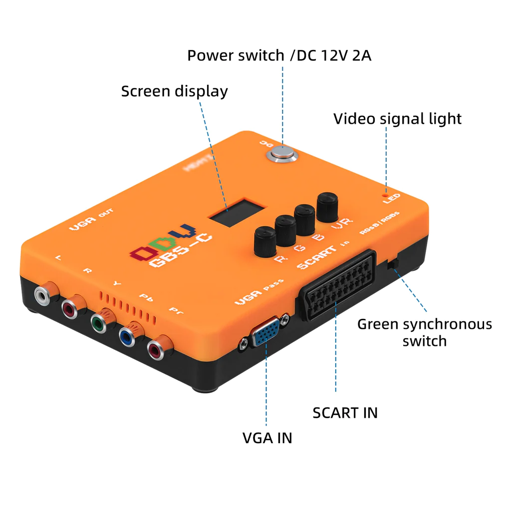Mcbazel ODV-GBS-C Component VG - Retro Gaming Ps3 review and price