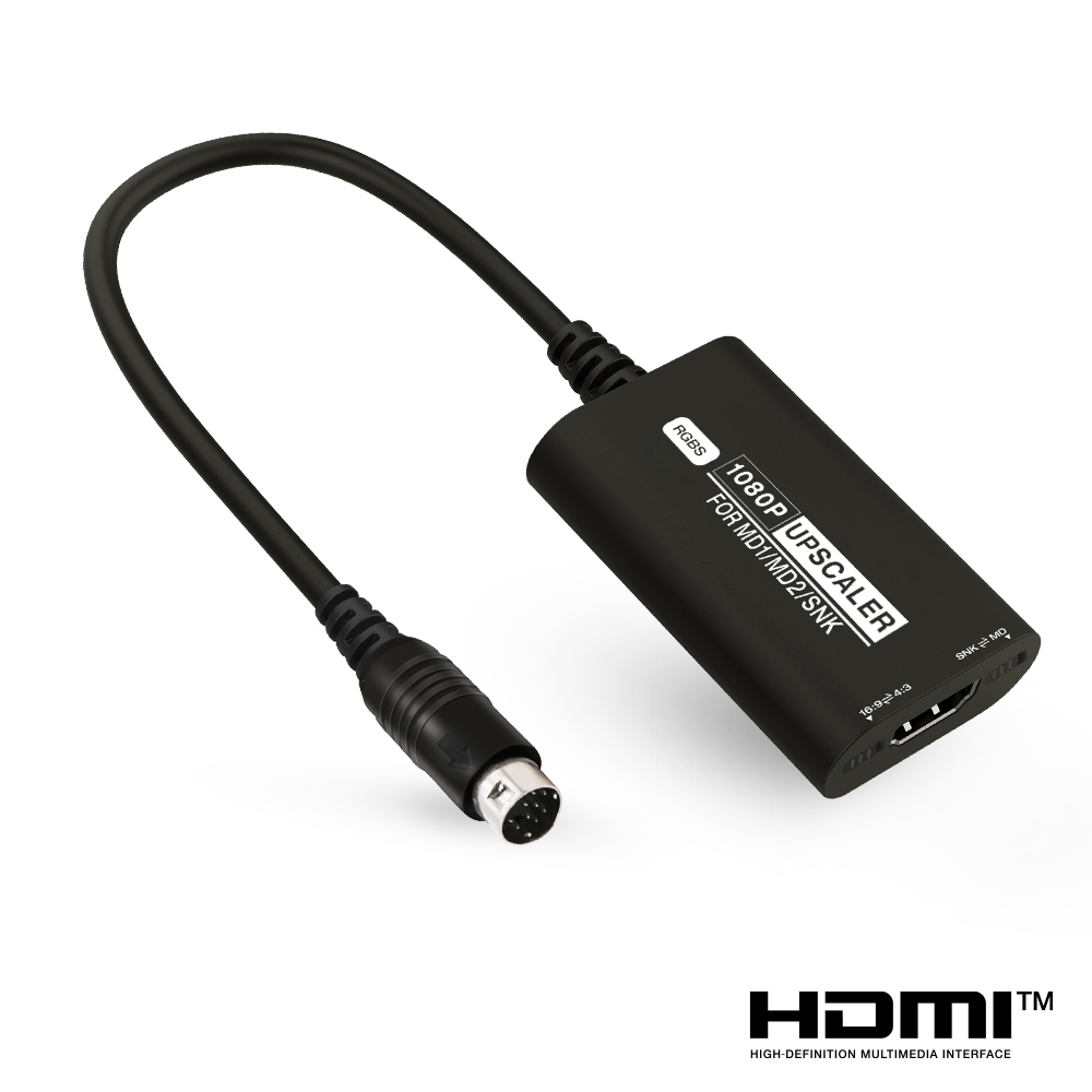 RGBS Upscaler For SEGA MD1 MD2 - Retro Gaming Hard Drive review and price