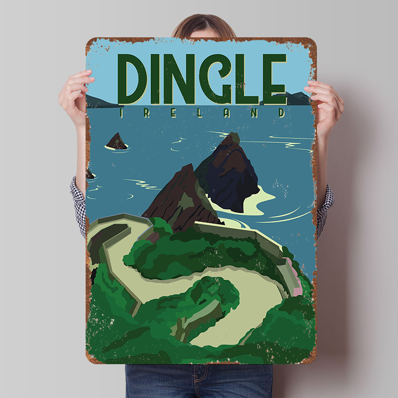 Dingle Ireland Travel Printed  - Retro Gaming Ireland review and price