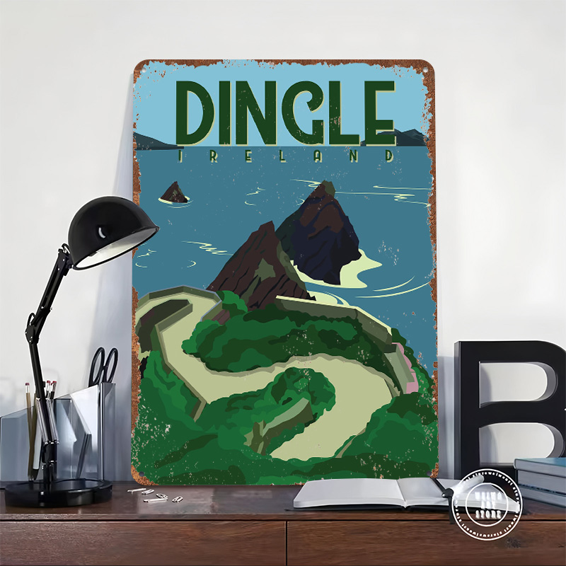 Dingle Ireland Travel Printed  - Retro Gaming Ireland review and price