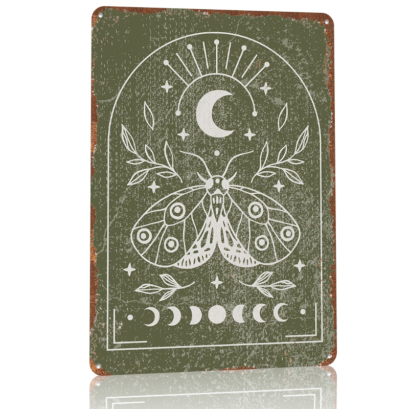 Moth and Moon Poster Customize - Retro Gaming At Home review and price
