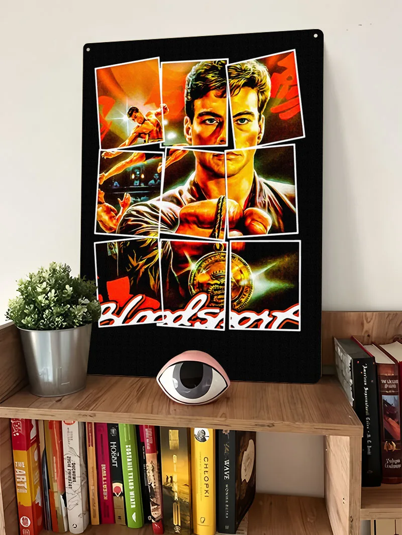 Bloodsport Metal Sign Classic  - Retro Gaming At Home review and price