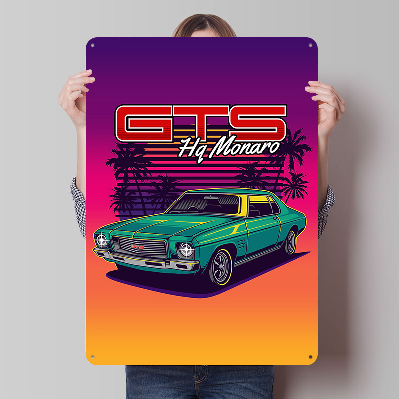 HQ Monaro GTS Retro Car Metal  - Retro Gaming At Home review and price