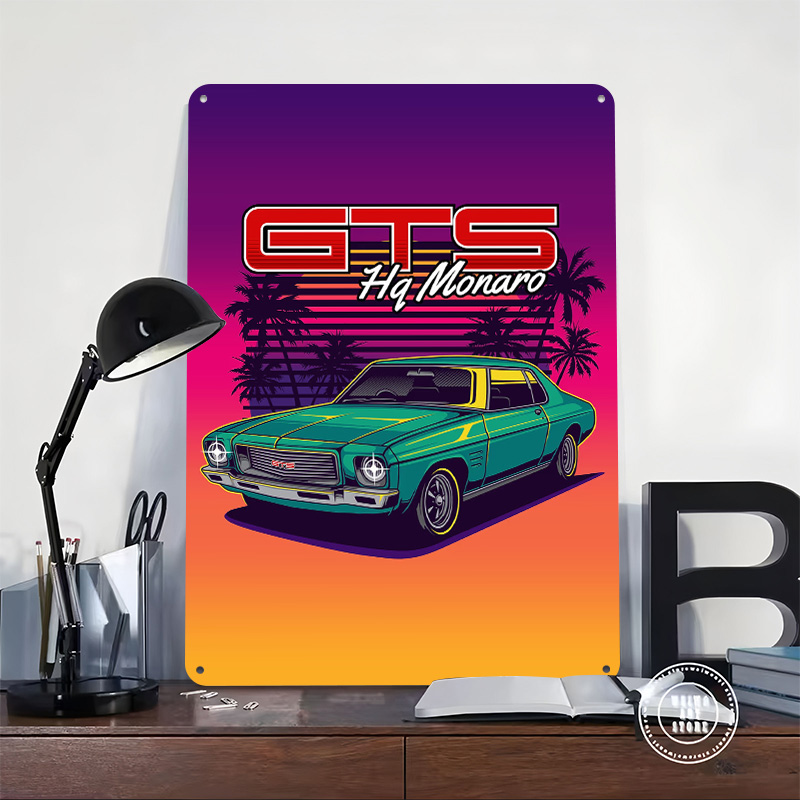 HQ Monaro GTS Retro Car Metal  - Retro Gaming At Home review and price