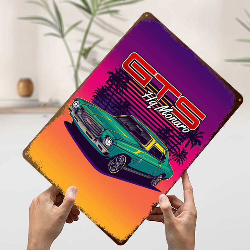 HQ Monaro GTS Retro Car Metal  - Retro Gaming At Home review and price