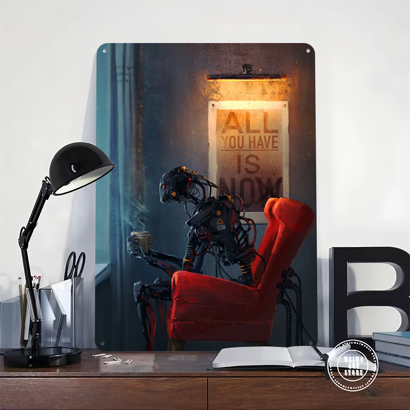 Now Nothing Metal Poster Custo - Retro Gaming Now review and price