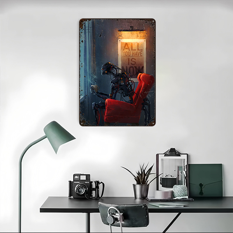 Now Nothing Metal Poster Custo - Retro Gaming Now review and price