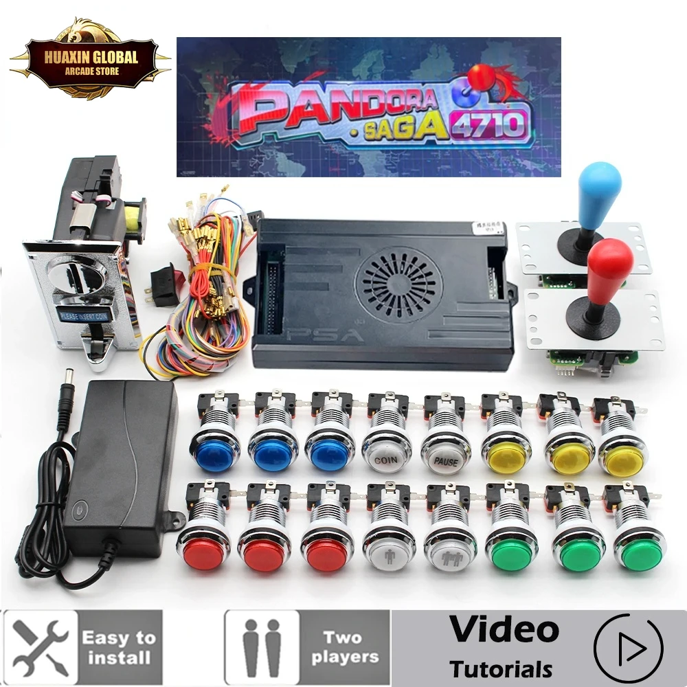 2 Player 4710 in 1 Pandora Sag - Retro Gaming Cabinet review and price