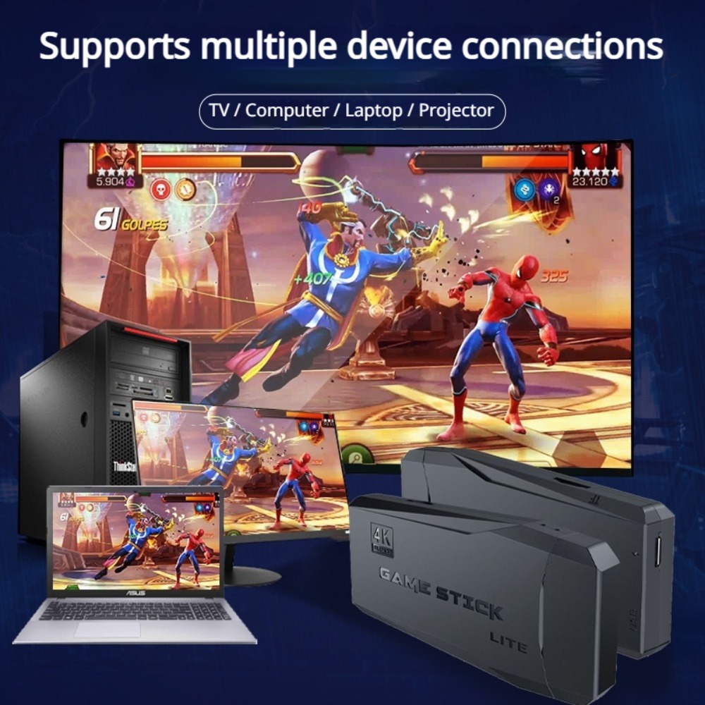 Portable 4K Retro Game Stick C - Retro Gaming Os review and price