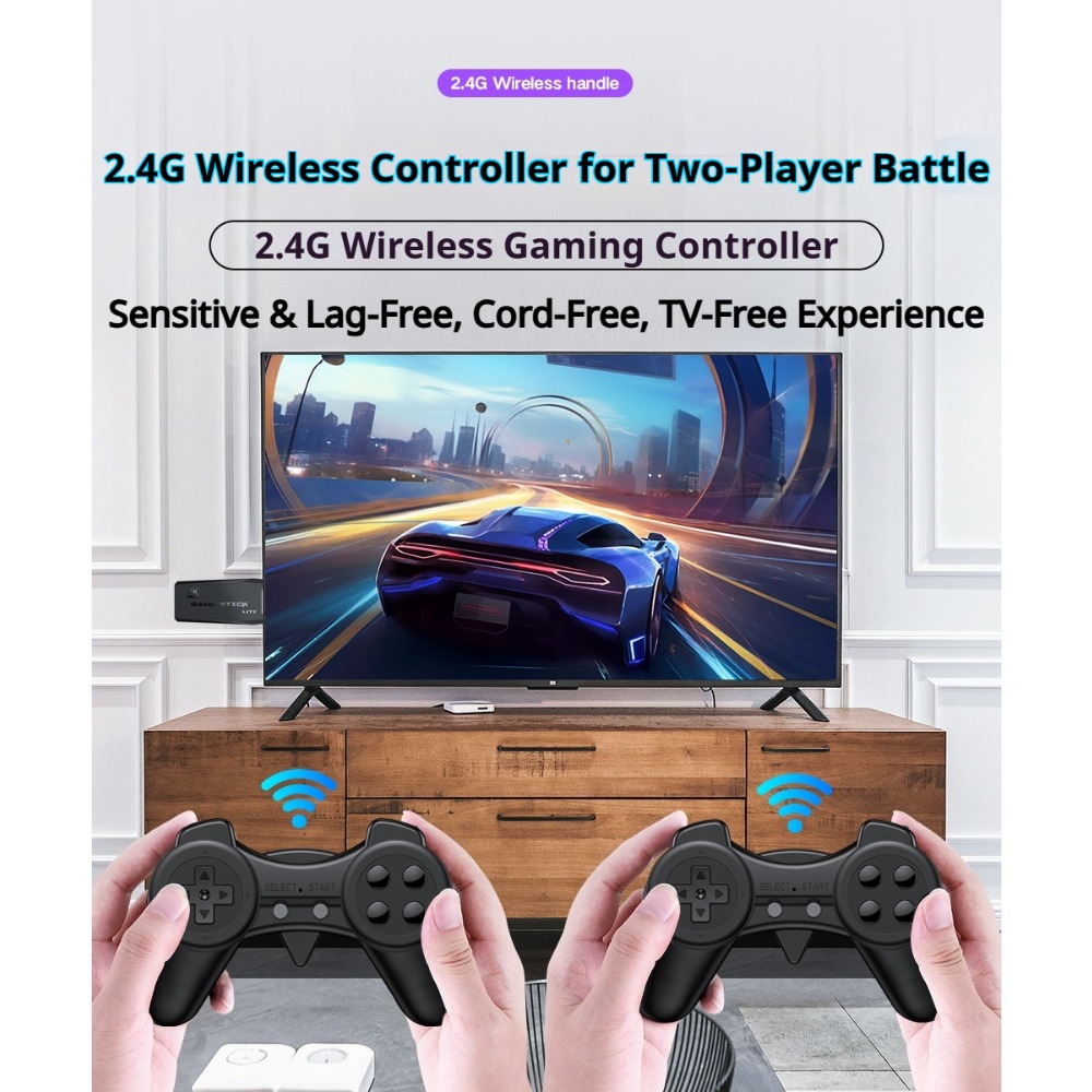Portable 4K Retro Game Stick C - Retro Gaming Os review and price