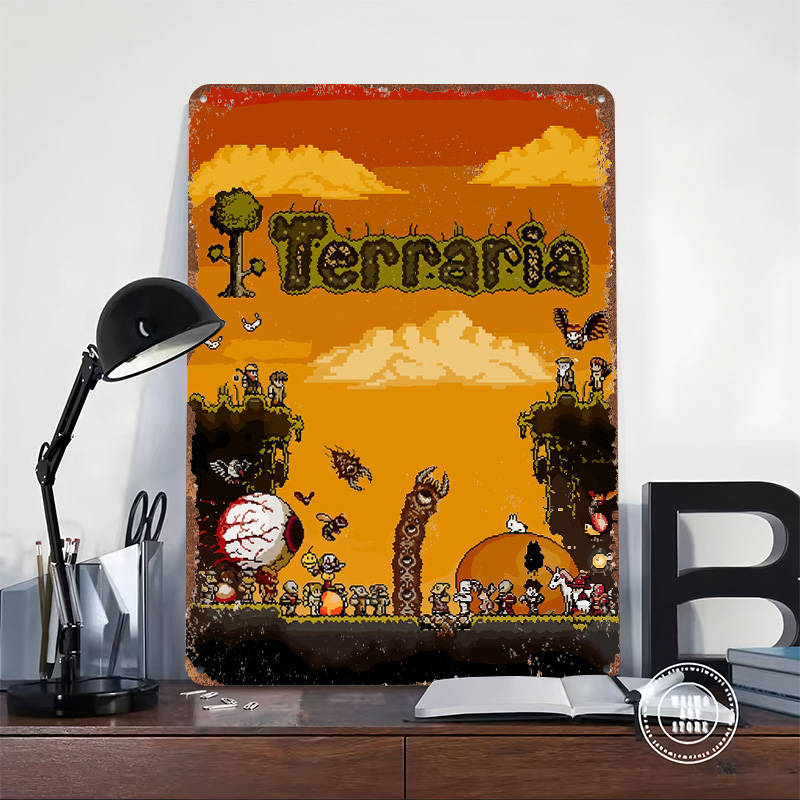 Terraria Pixel Art Game Printe - Retro Gaming At Home review and price
