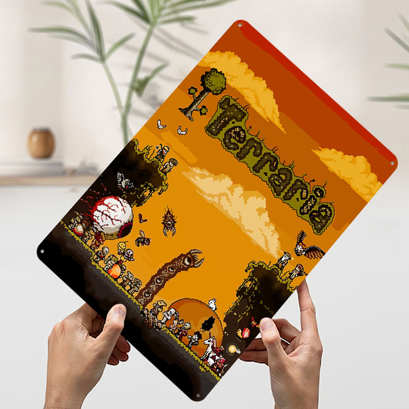 Terraria Pixel Art Game Printe - Retro Gaming At Home review and price