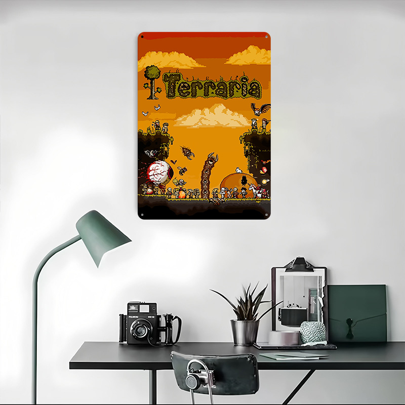 Terraria Pixel Art Game Printe - Retro Gaming At Home review and price
