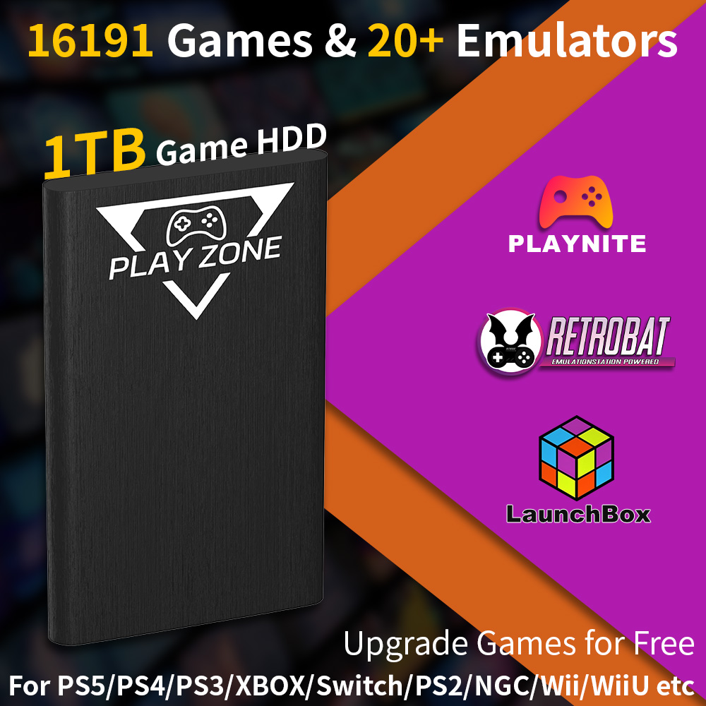 Play Zone 1TB Portable Gaming  - Retro Gaming Ps3 review and price