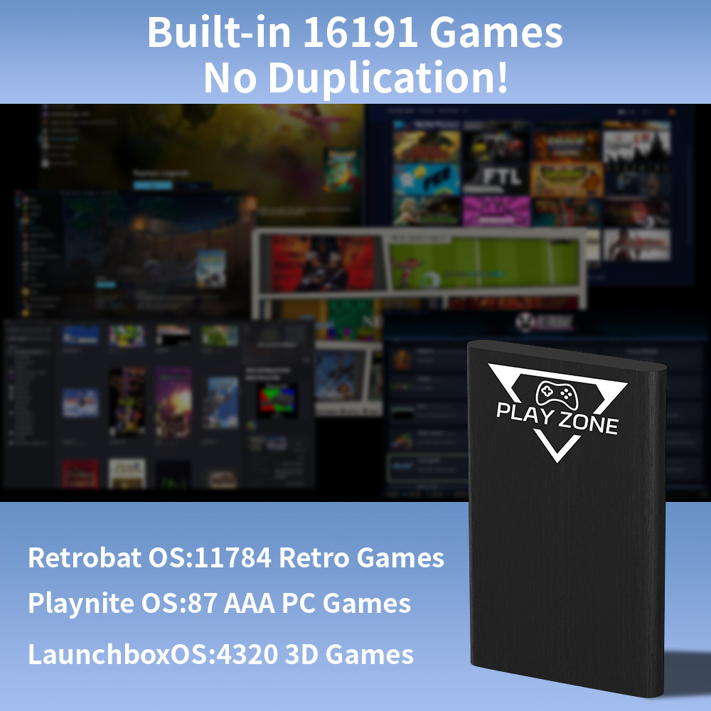 Play Zone 1TB Portable Gaming  - Retro Gaming Ps3 review and price