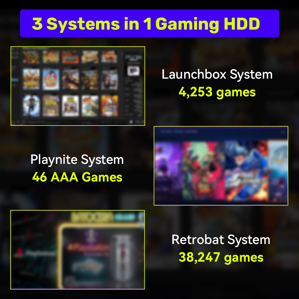 Mix500G Portable Game Hard Dri - Retro Gaming Hard Drive review and price