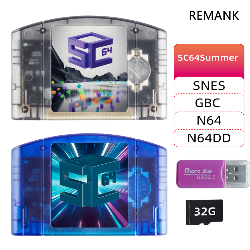 REMANK 5000-in1 SC64Summer SC6 - Retro Game Card review and price