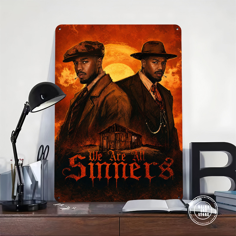 We Are All Sinners Metal Poste - Retro Gaming At Home review and price
