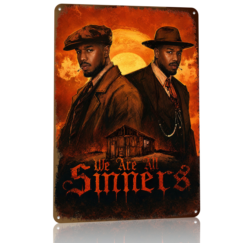 We Are All Sinners Metal Poste - Retro Gaming At Home review and price