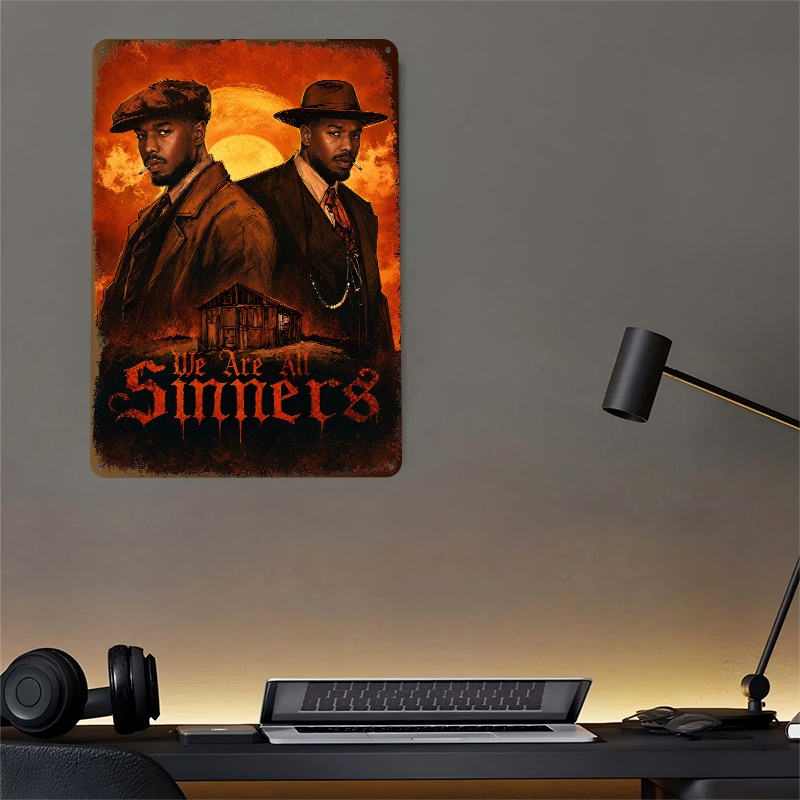 We Are All Sinners Metal Poste - Retro Gaming At Home review and price