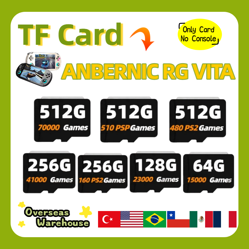 For ANBERNIC RG VITA / RG VITA - Retro Game Card review and price