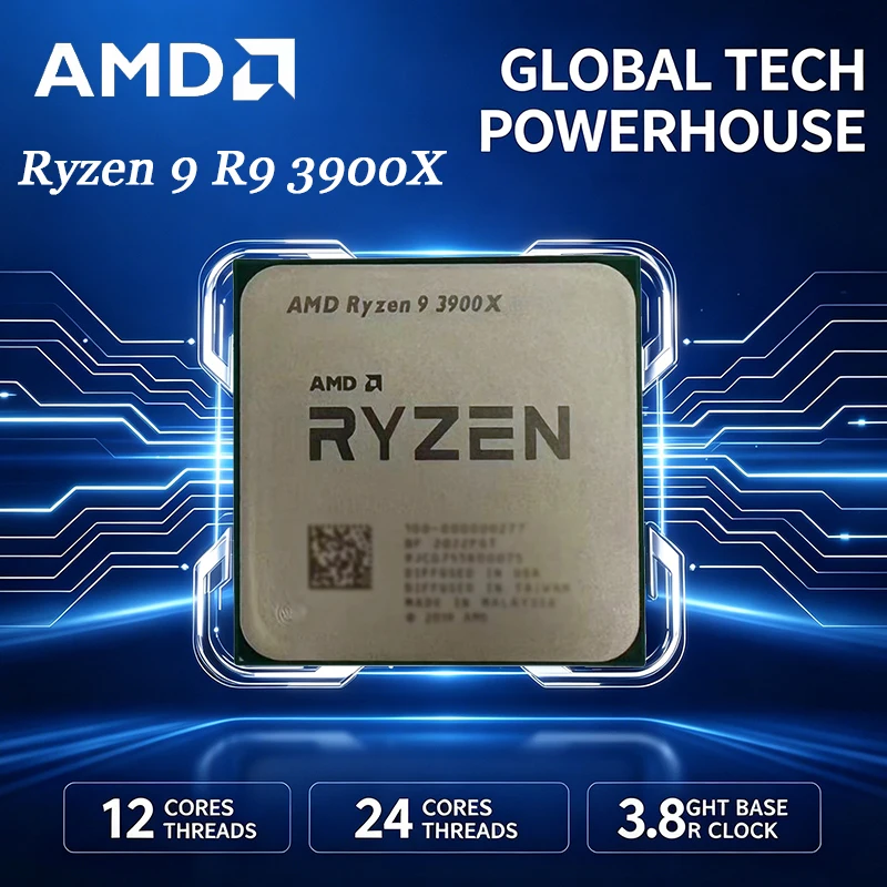 AMD Ryzen 9 3900X 12 Core 24 T - Amd Cpu Ryzen 9 review and price