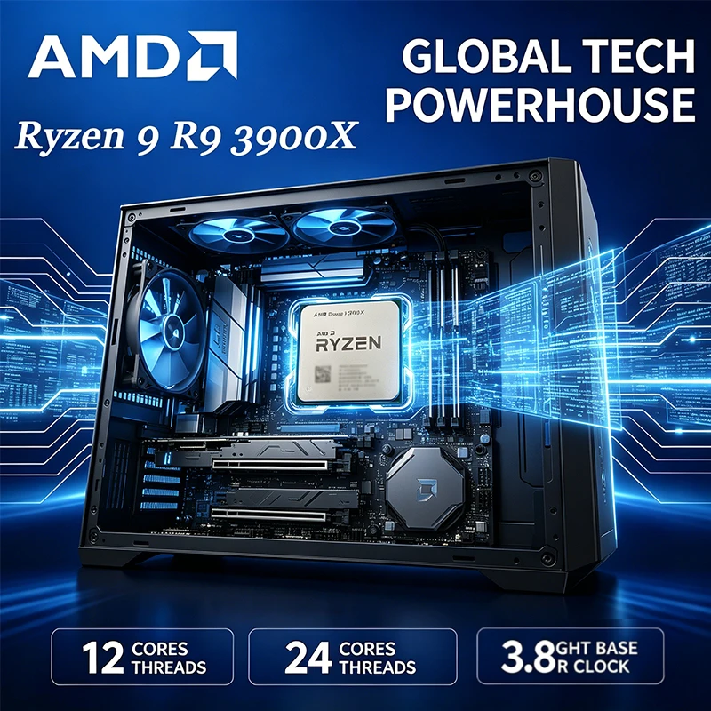 AMD Ryzen 9 3900X 12 Core 24 T - Amd Cpu Ryzen 9 review and price