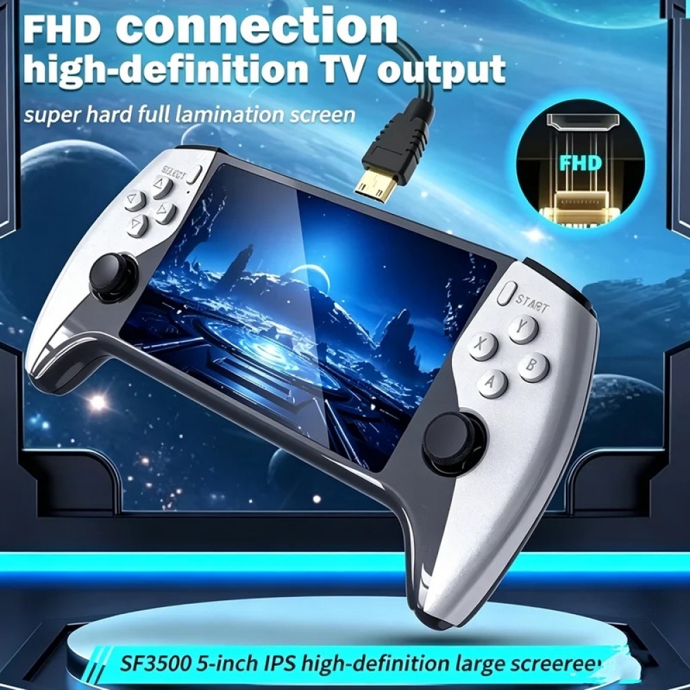SF3500 5 inch Handheld Game Co - Retro Gaming Games review and price